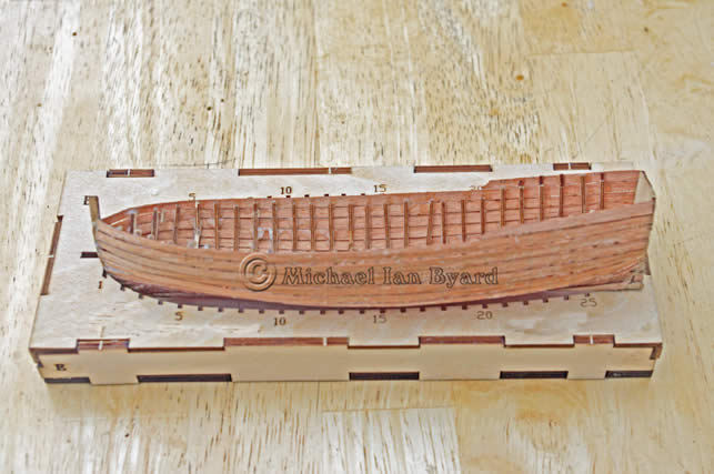 Admiral's Barge under Construction